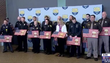 Packers honor police around the state for ‘Protect & Serve’ award