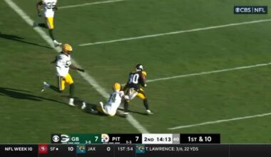 Steelers Packers matchup