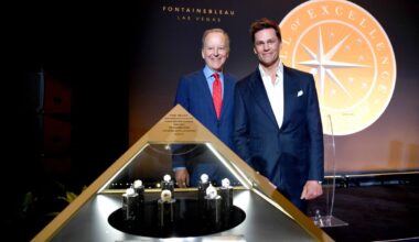 The historic items that will be displayed in Tom Brady and Jim Gray’s ‘Hall of Excellence’