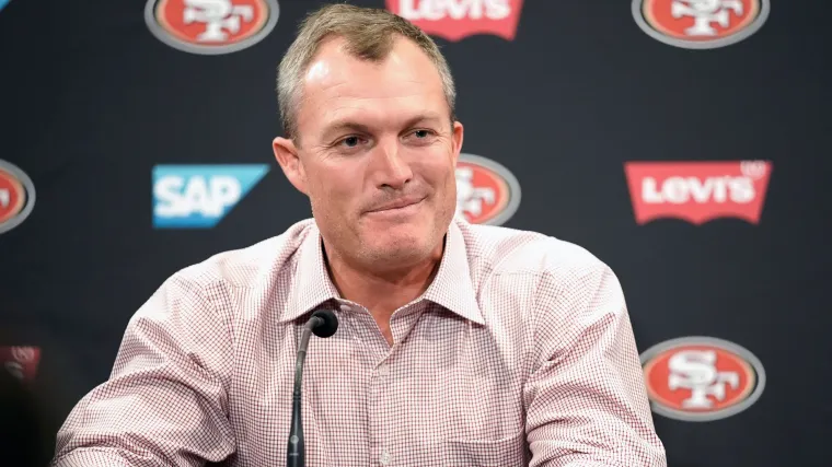 49ers’ John Lynch makes QB injury announcement amid Brock Purdy contract rumors image