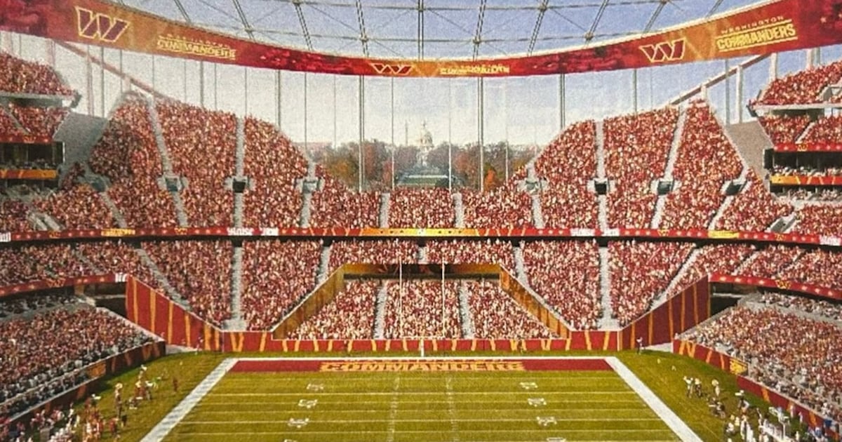 55% of D.C. residents favor helping to finance new Washington Commanders stadium
