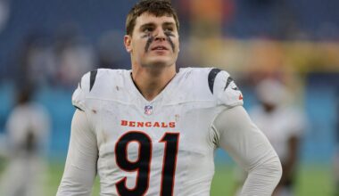 Trey Hendrickson led the league in sacks last season, but the Bengals basically told him to zip it regarding his contract.