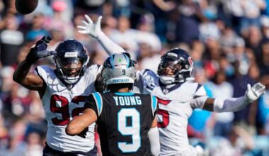 Texans to host joint training camp practice with Panthers before Aug. 16 preseason game at NRG Stadium