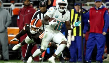 Dolphins-Jaguars joint practice pits Tyreek Hill vs. Travis Hunter