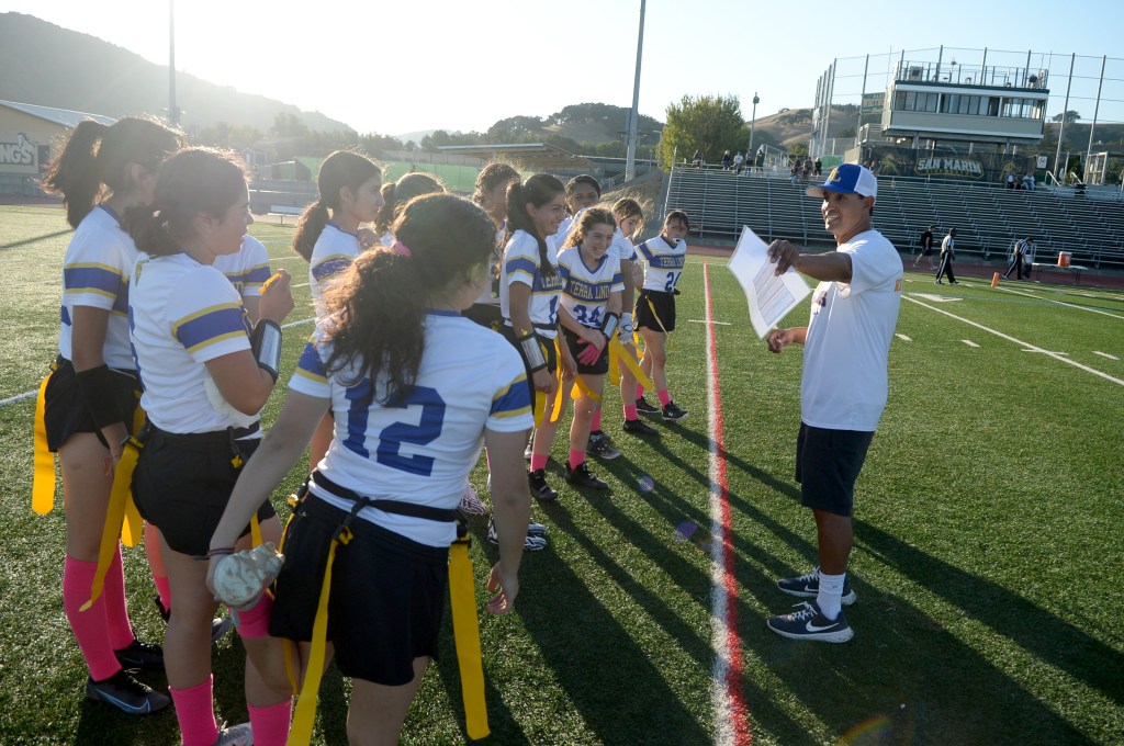 Tam Union parent presses school district for girls flag football