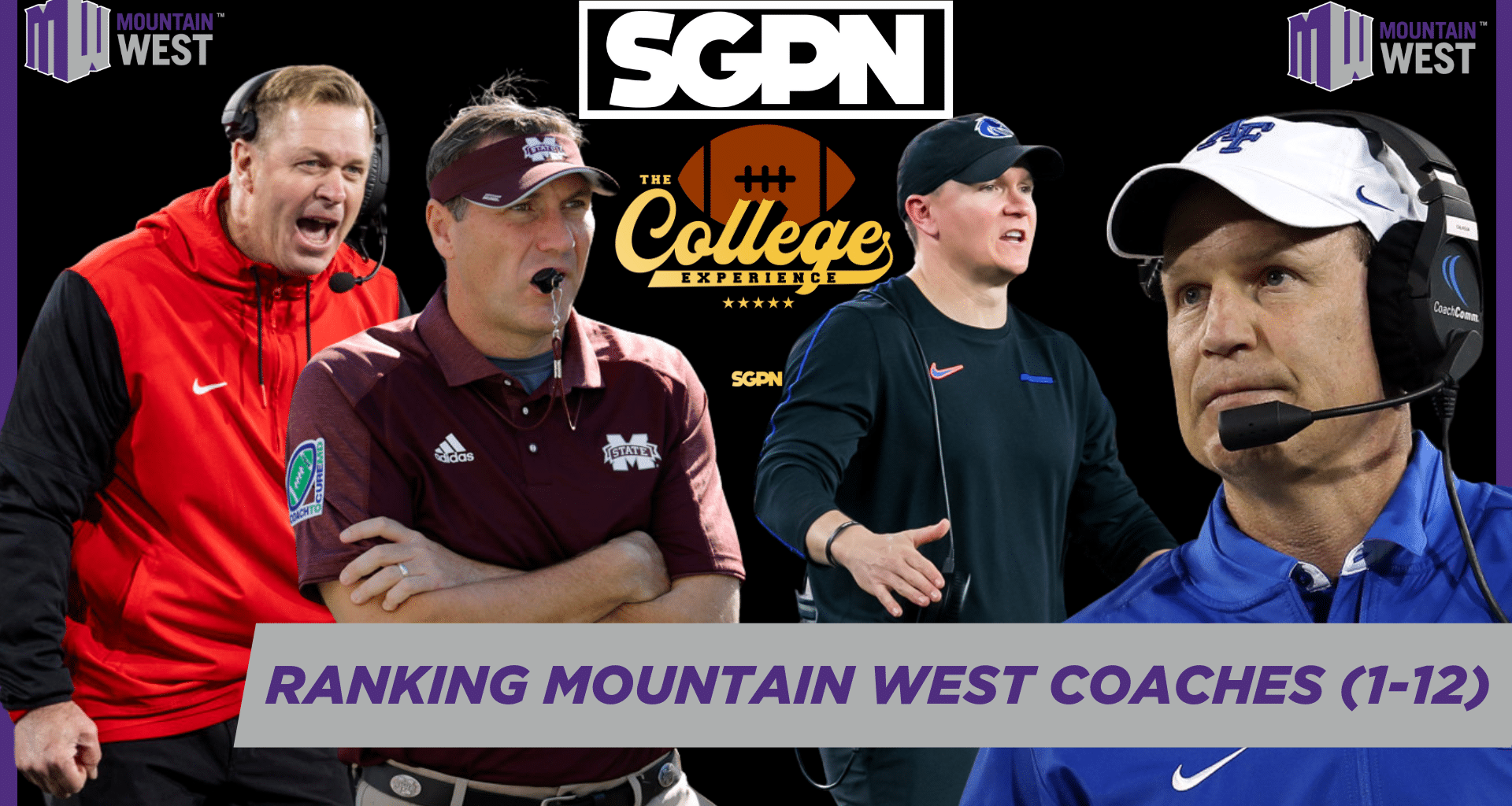 Mountain West Conference Coach Rankings (1-12)