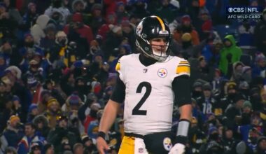 Mason Rudolph Mike Tomlin Steelers quarterback