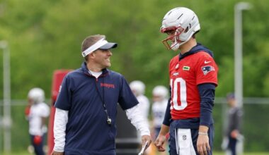 Drake Maye struggles; Mike Vrabel brings the intensity – NBC Sports Boston