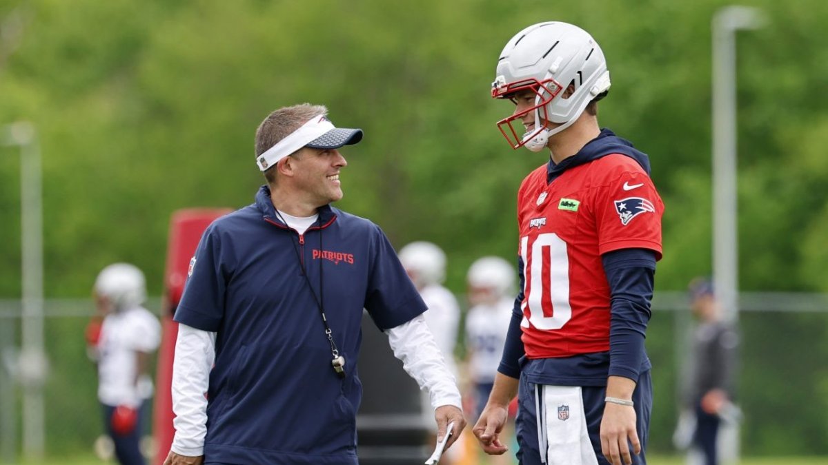 Drake Maye struggles; Mike Vrabel brings the intensity – NBC Sports Boston