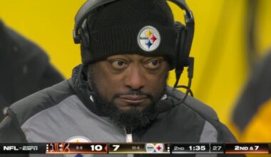 Steelers wins projection Frelund