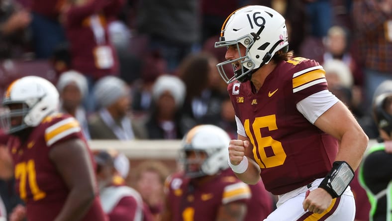 New Minnesota Vikings QB Max Brosmer - Minnesota Gophers