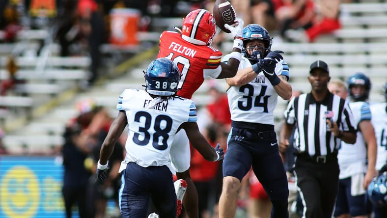 NCAA Football: Villanova at Maryland