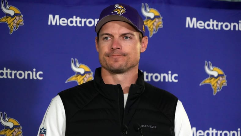 Kevin O'Connell - Minnesota Vikings Practice - London, UK