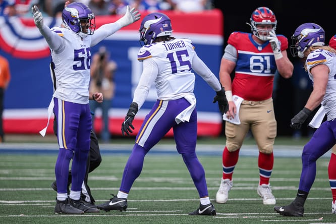 NFL: Minnesota Vikings at New York Giants dallas turner