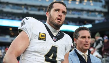 NFL insider reveals two veteran QBs New Orleans Saints could target after Derek Carr's retirement