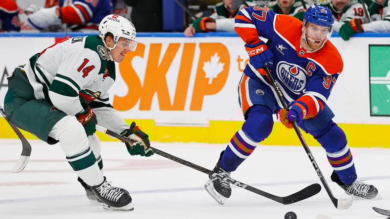 NHL: Minnesota Wild at Edmonton Oilers
