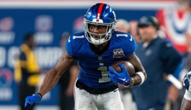 Giants 2025 regular season schedule: Big Blue opens with two straight divisional road games - SNY