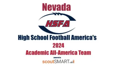 2024 High School Football America Nevada Academic All-Americans