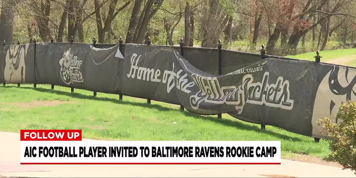 AIC running back heading to Baltimore Ravens rookie camp