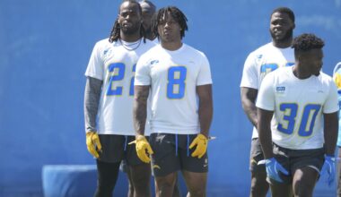 Chargers Rookie Omarion Hampton's Projected Stats Revealed