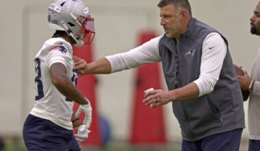 Patriots rookie minicamp notes: RB TreVeyon Henderson absent