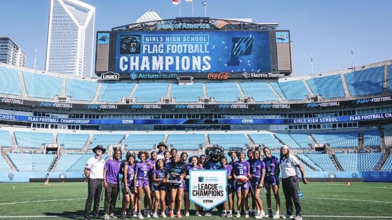 Palisades High wins second straight Carolina Panthers flag football championship