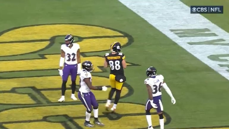 Pat Freiermuth Steelers Ravens