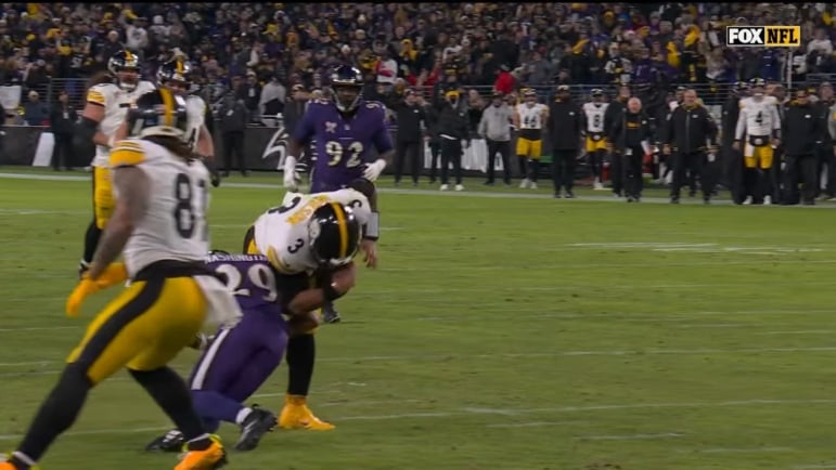 Russell Wilson fumble Arthur Smith Ar'Darius Washington