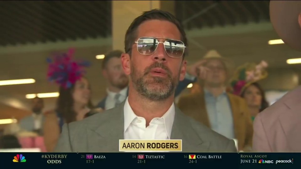 Aaron Rodgers captured by NBC cameras in rare public appearance as Pittsburgh Steelers await quarterback's decision