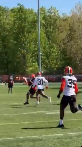 That distance through the air would break an NFL record held by Mayfield