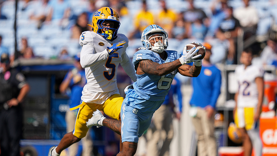 Seattle Seahawks North Carolina WR Nate McCollum Pitt 2024...