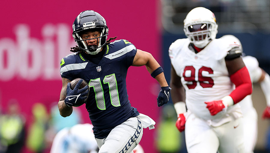 Seattle Seahawks wide receiver Jaxon Smith-Njigba Arizona Cardinals 2024...