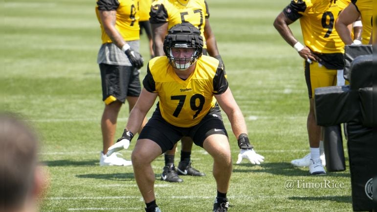 Jacob Slade Steelers 2024 Training Camp