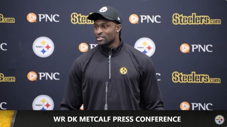 Steelers DK Metcalf ESPN projection