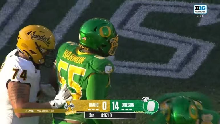 Derrick Harmon Steelers lead by example