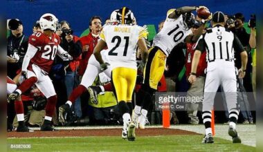 Santonio Holmes Steelers Super Bowl XLIII