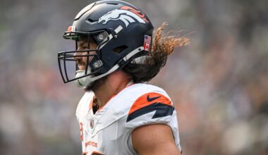Broncos ILB Alex Singleton's ACL rehab on schedule 7 months post-op