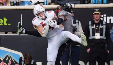 How basketball star Caleb Lohner ended up a Broncos tight end