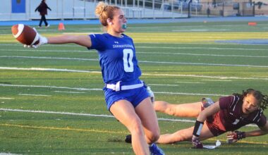 NCAA’s Atlantic East presents a future for women’s flag football. With NFL support and Olympics looming, what’s next?