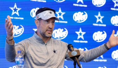 With energetic start, Brian Schottenheimer sets lofty goal for Dallas Cowboys’ culture