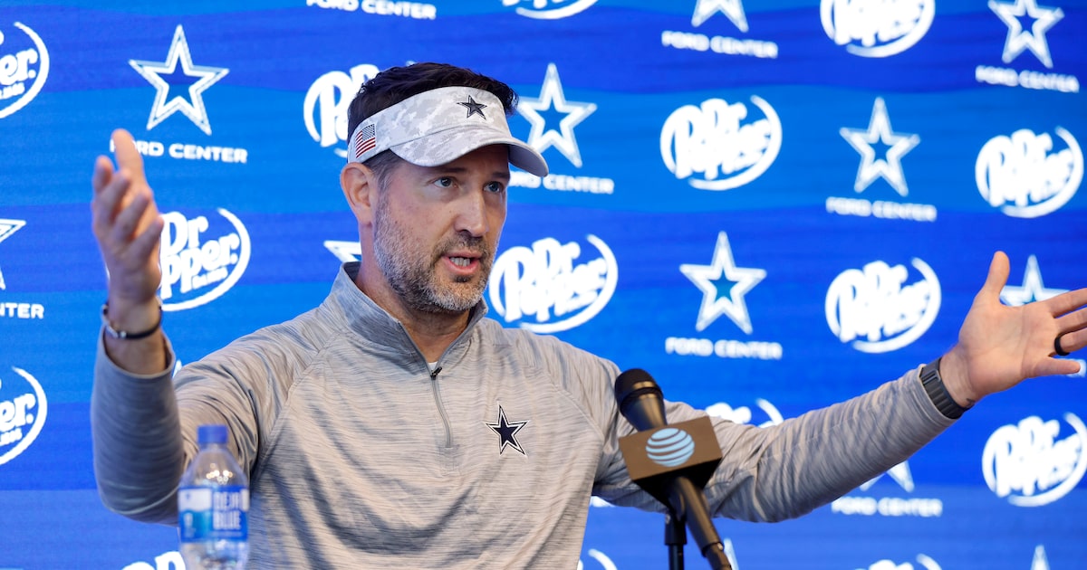 With energetic start, Brian Schottenheimer sets lofty goal for Dallas Cowboys’ culture