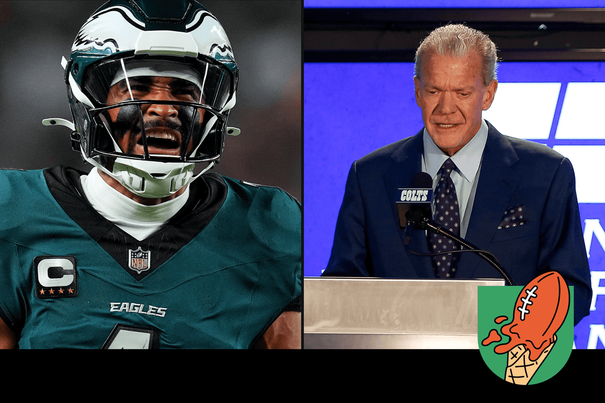 How (and why) the Eagles pushed back, plus the story of Colts owner Jim Irsay