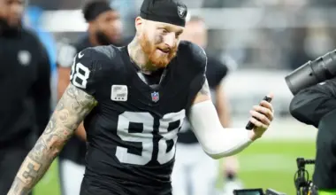 Falcons draft gamble draws major praise from Raiders' Maxx Crosby image