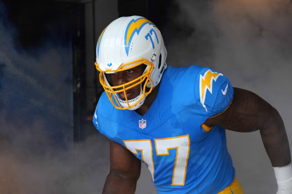 Chargers To Decline Zion Johnson's 5th-Year Option