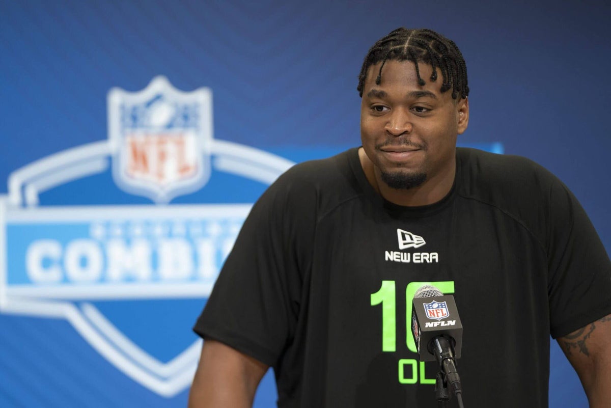 Raiders rookie OT Charles Grant more than a small-school prospect: ‘He’s truly special’