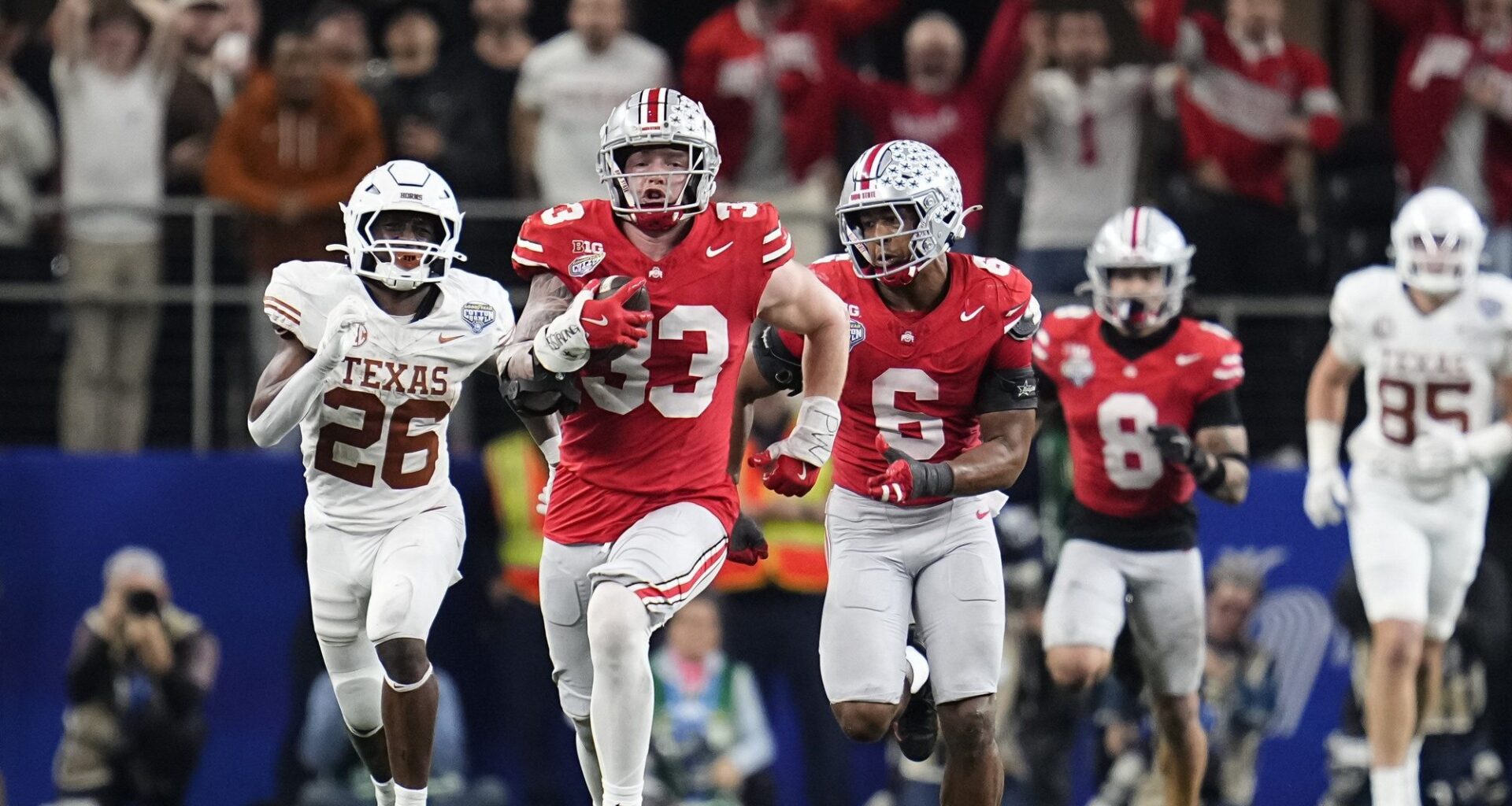 Ohio State's rematch with Texas gets a Big Noon start