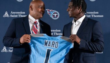 Behind-the-scenes footage shows Giants made last-minute call to Titans about No. 1 overall pick