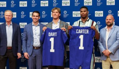 NFC East 2025 draft grades: Giants edition