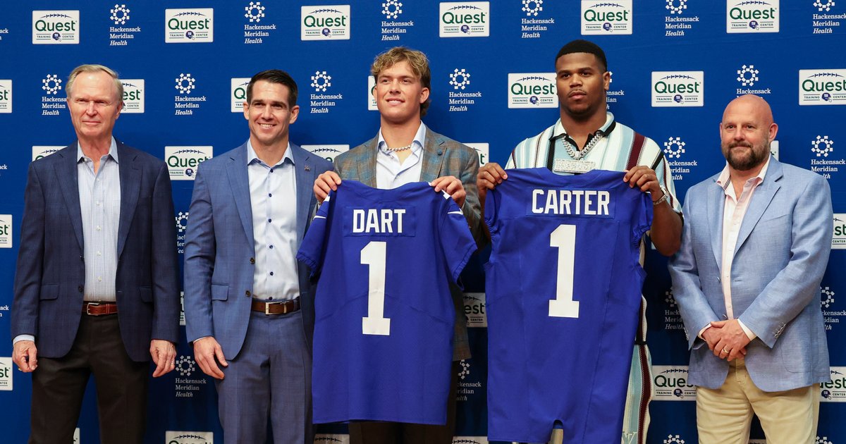 NFC East 2025 draft grades: Giants edition