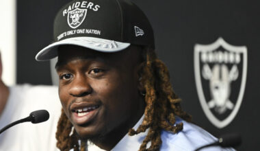 Raiders Sign Ashton Jeanty, Seven Other Draft Choices